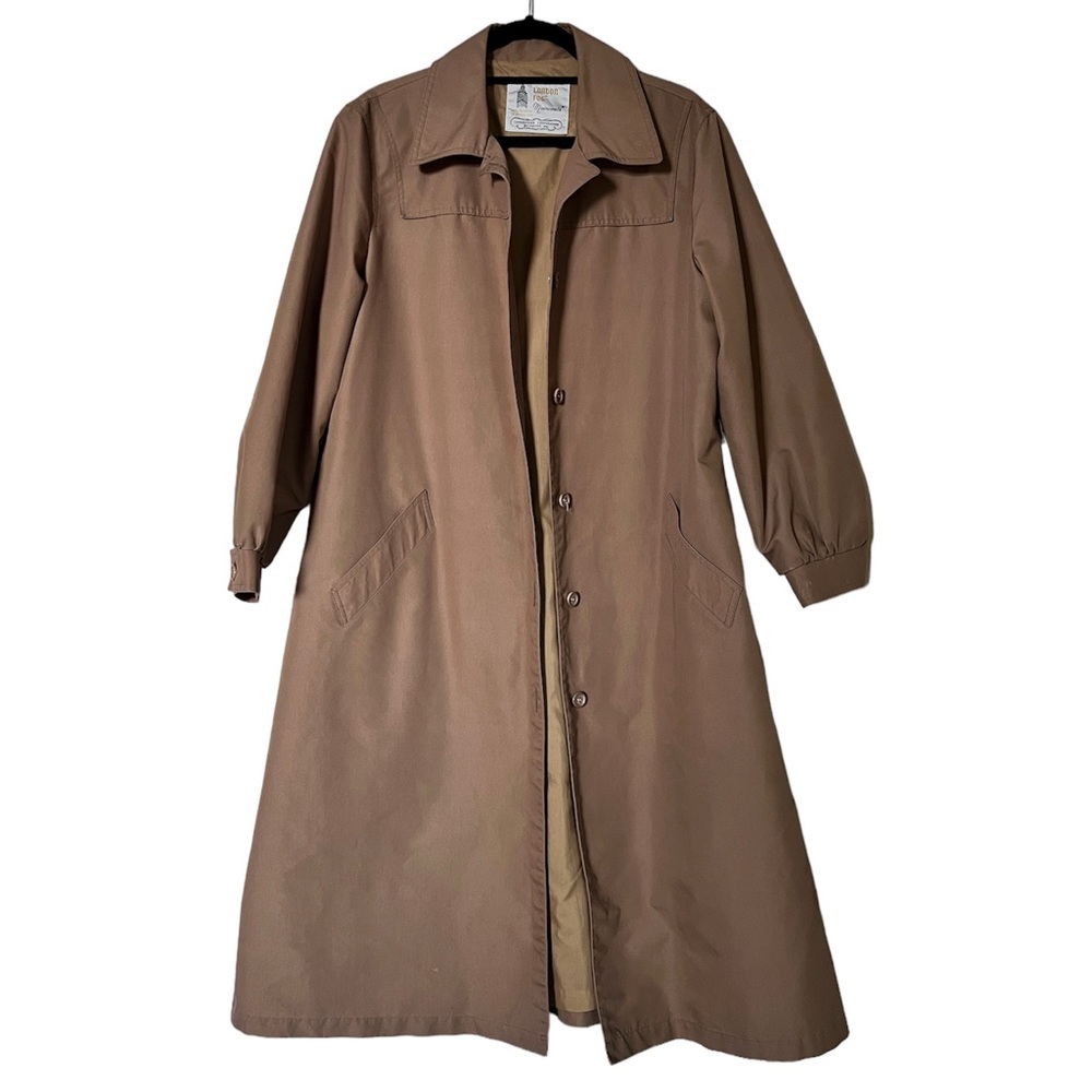Vintage London fog rain trench coat